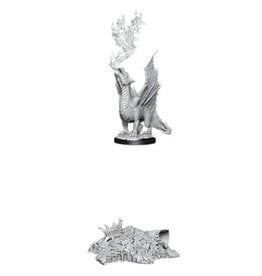 Wizkids D&D Nolzur's - Gold Dragon Wyrmling & Small Treasure Pile 90028