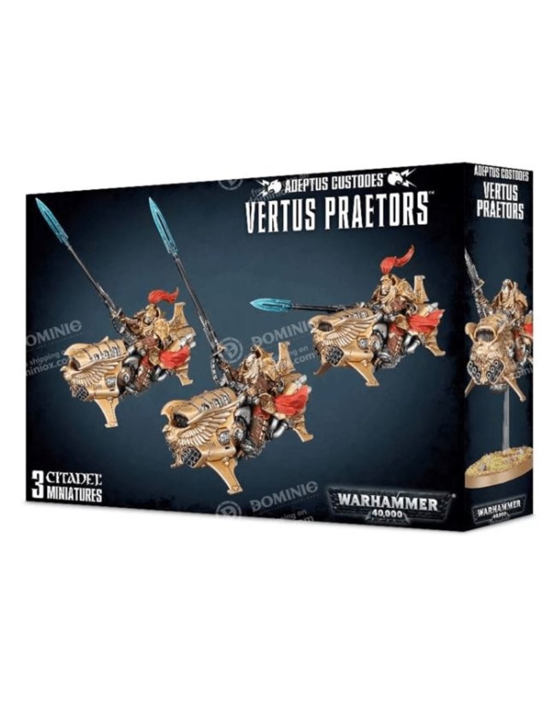 Games Workshop WH40k Adeptus Custodes Vertus Praetors / Shield Captain