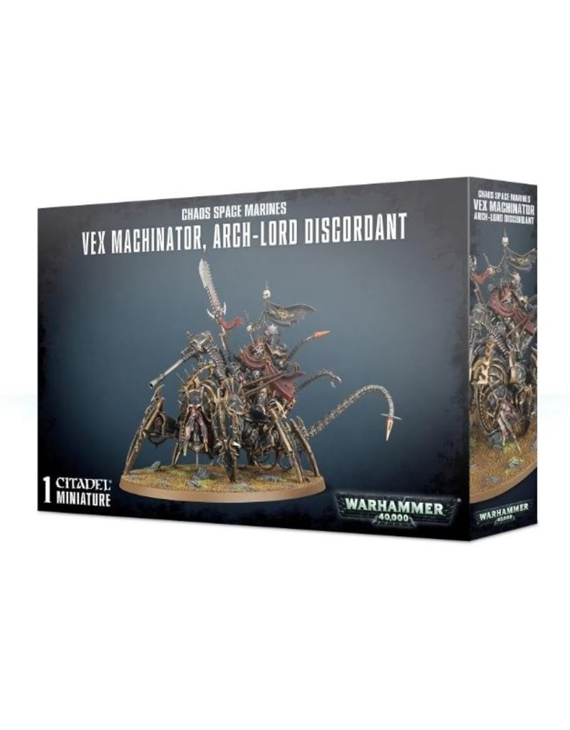 Games Workshop WH40k Vex Machinator, Arch-Lord Discordant