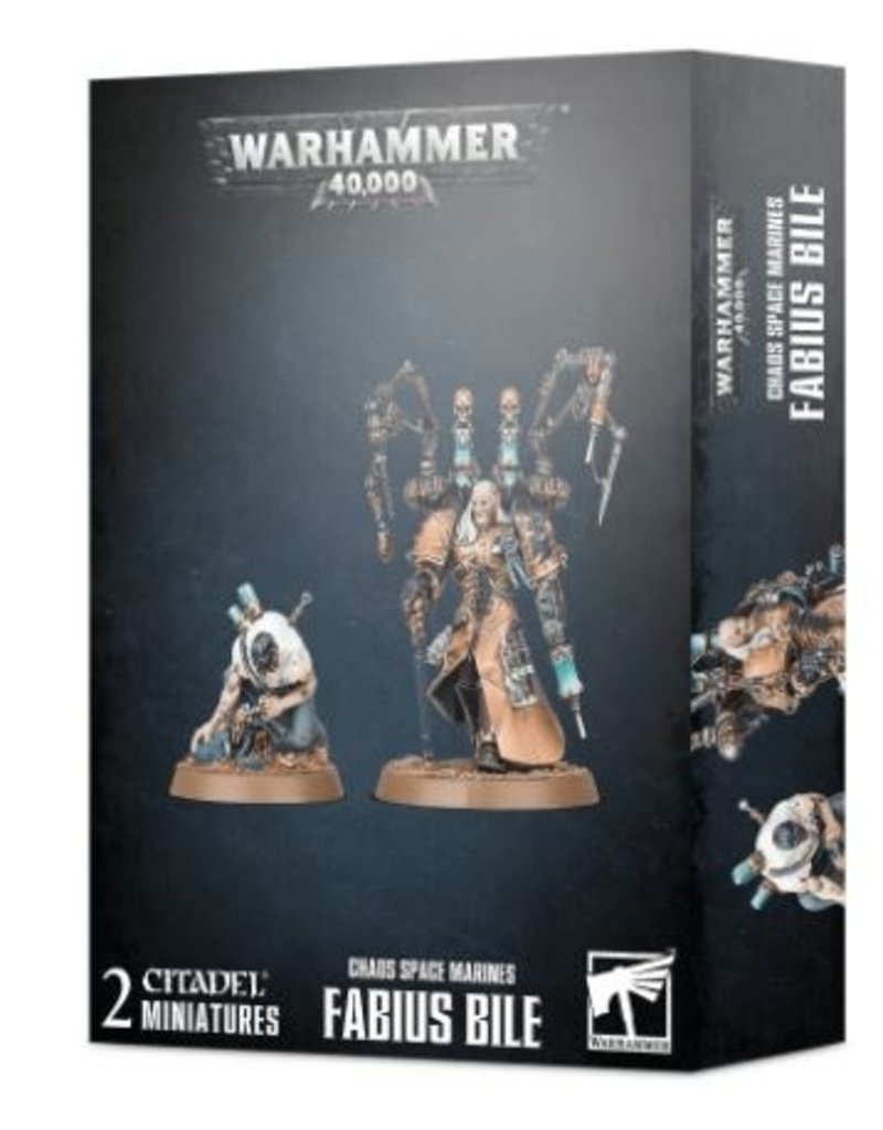 Games Workshop WH40k Chaos Space Marine Fabius Bile