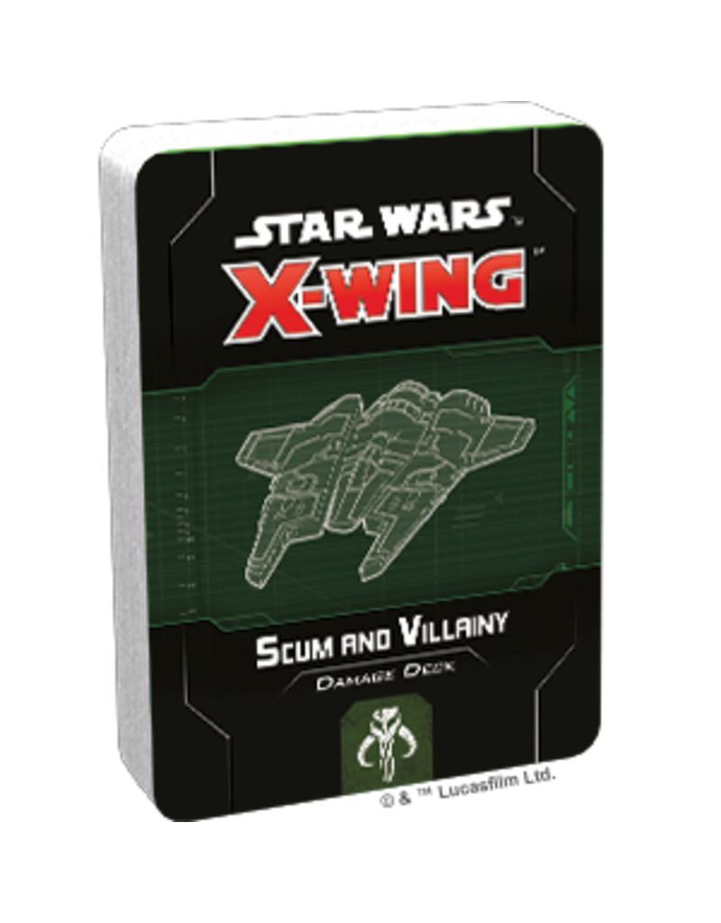 Fantasy Flight Star Wars X-Wing Scum and Villainy Damage Deck