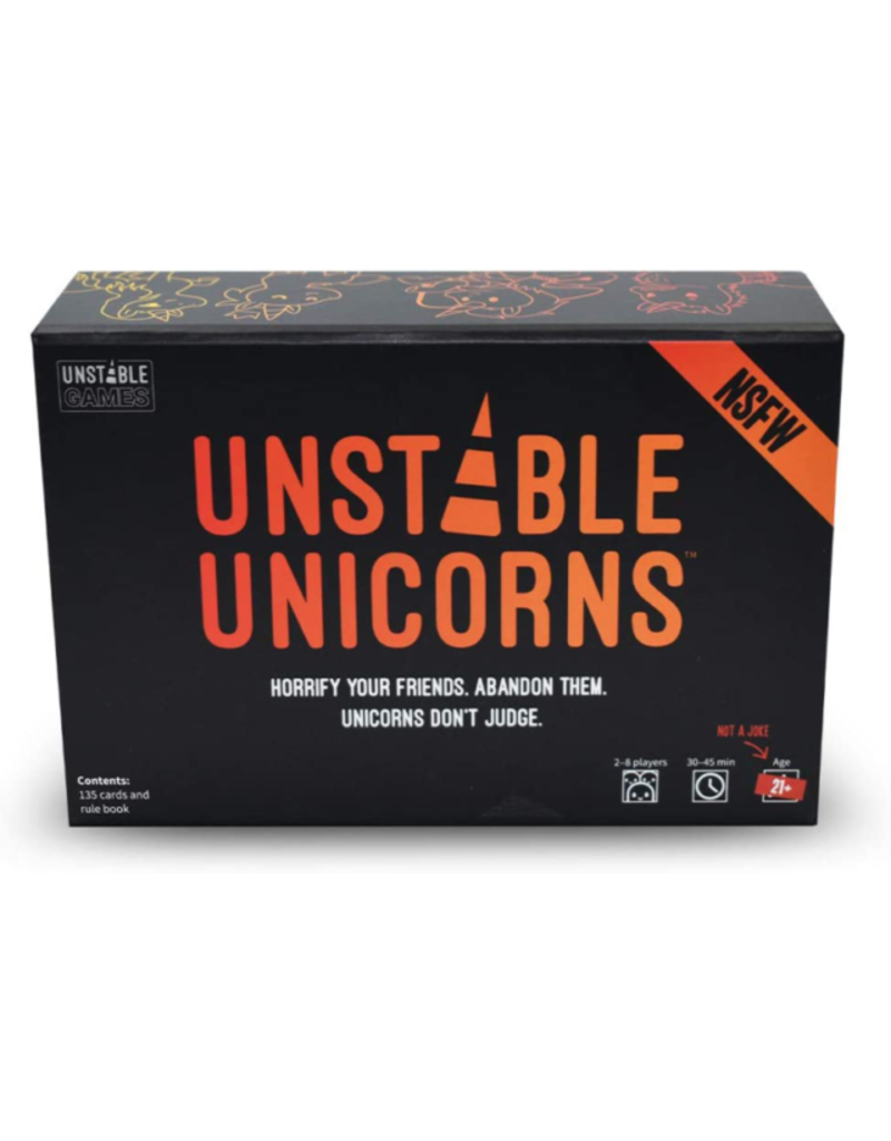 unstable games Unstable Unicorns Not Safe For Work Edition