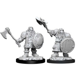 Wizkids D&D Nolzur's - Male Dwarf Fighter 90004