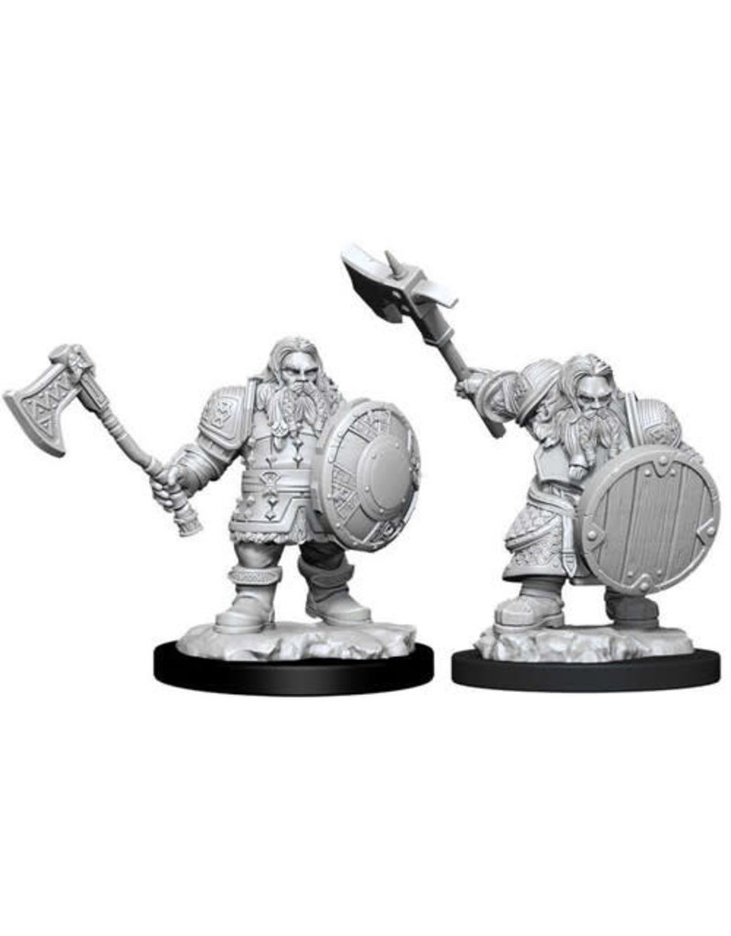 Wizkids D&D Nolzur's - Male Dwarf Fighter 90004