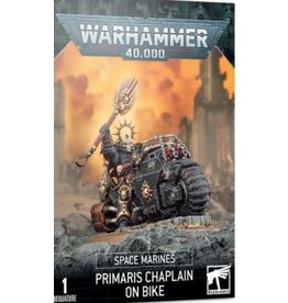Games Workshop WH40k Space Marines Primaris Chaplain on Bike