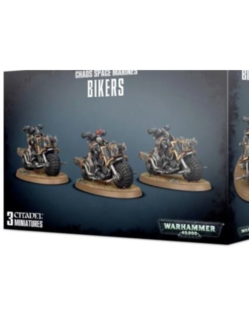 Games Workshop WH40k Chaos Space Marines Bikers