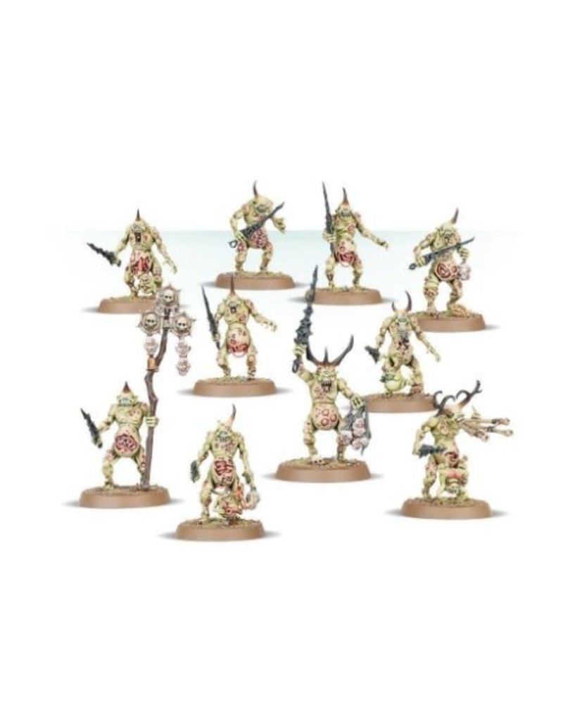 Games Workshop WH40k Daemons of Nurgle Plaguebearers