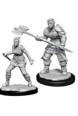 Wizkids D&D Nolzur's - Orc Barbarian Female 90145