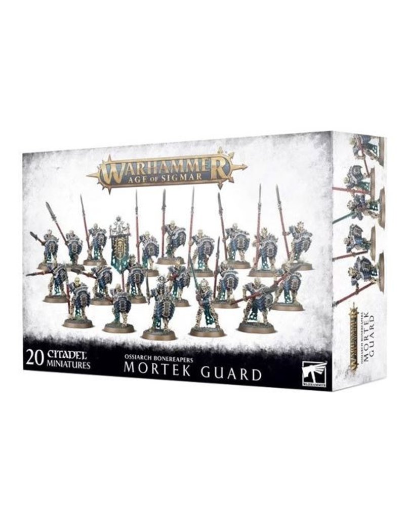 Games Workshop Age of Sigmar Ossiarch Bonereapers Mortek Guard
