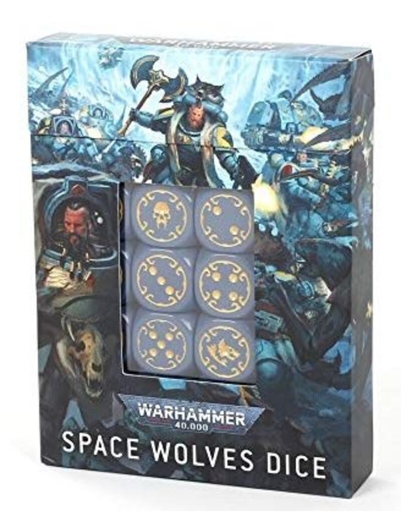 Games Workshop WH40k Space Wolves Dice
