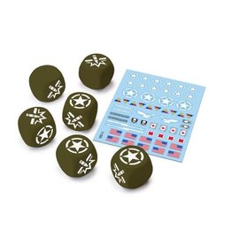 Gale Force Nine World of Tanks U.S.A. Dice & Decals