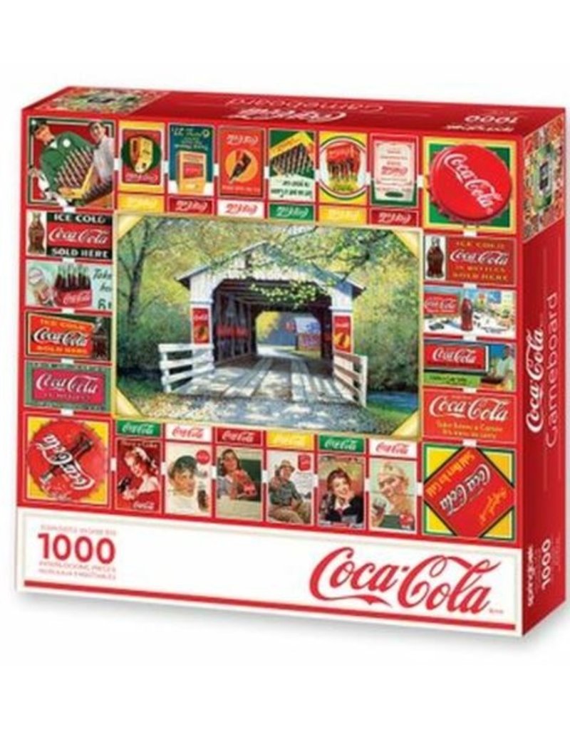 springbok Coca Cola Gameboard - 1,000 Pc.