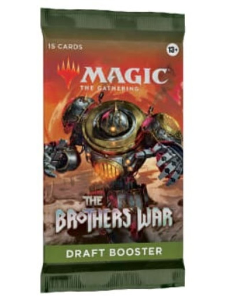 Wizards of the Coast MTG Brothers War Draft Booster