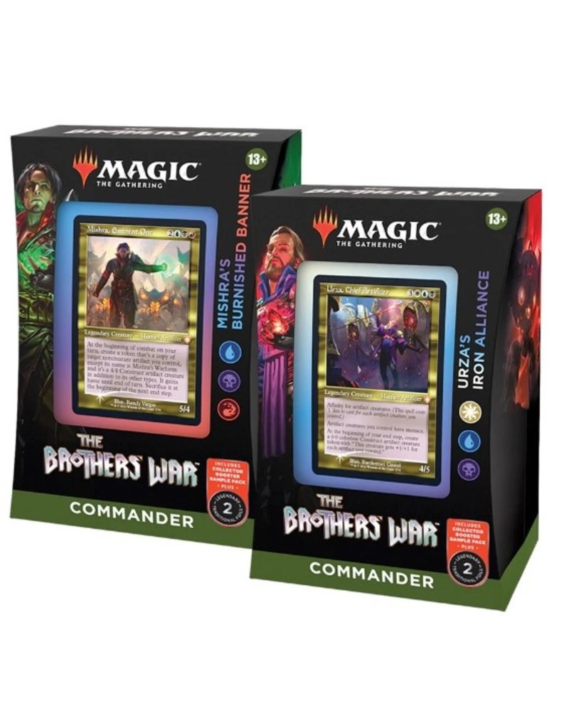 Wizards of the Coast MTG Brothers War Commander Deck