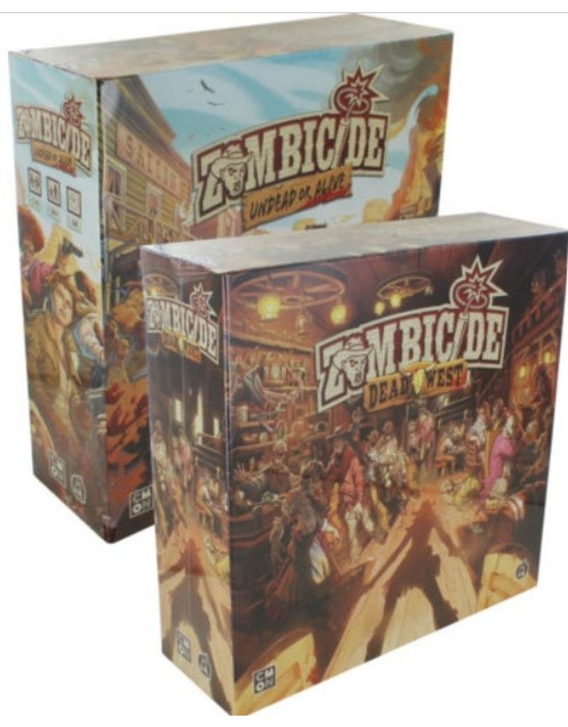 Cool Mini Zombicide Undead or Alive  Dead West Kickstarter