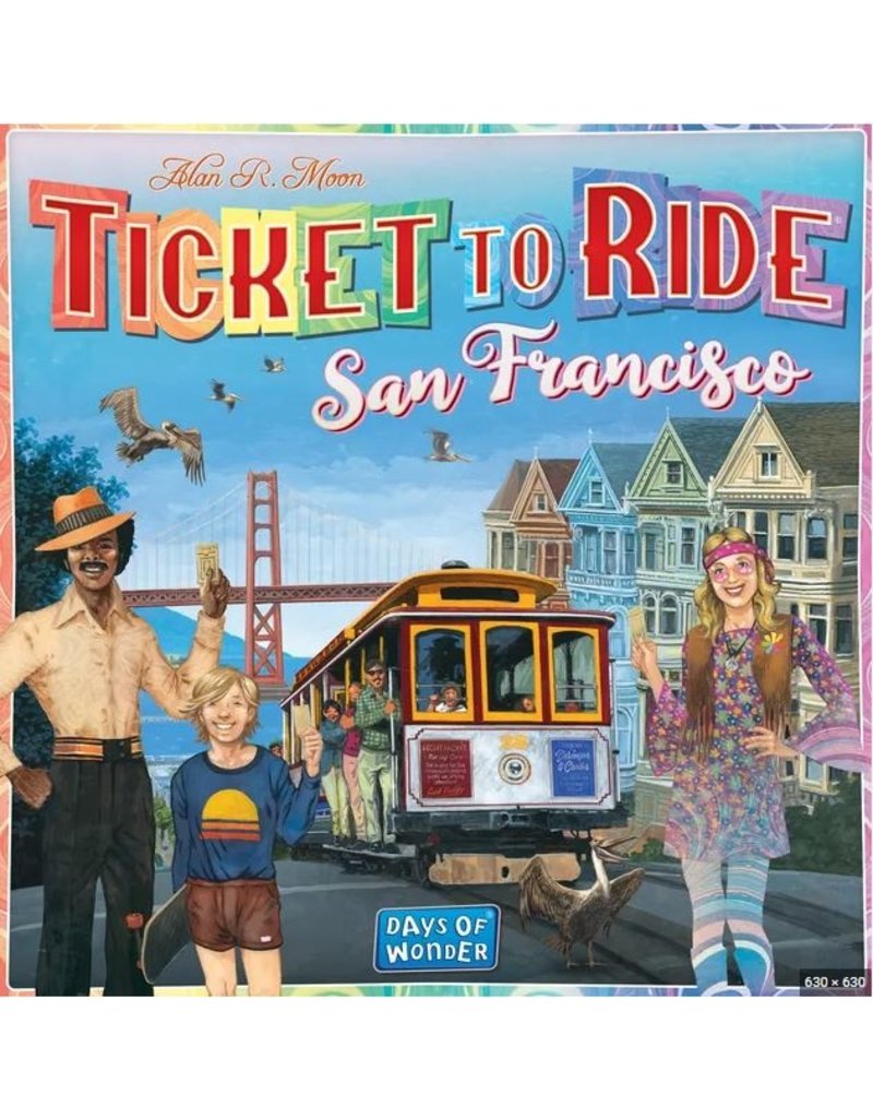 Days of Wonder Ticket to Ride San Francisco