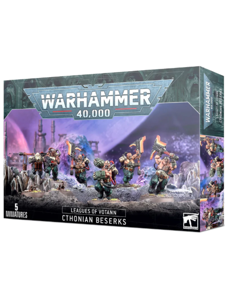 Games Workshop WH40k Leagues of Votann Cthonian Beserks