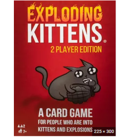 exploding kittins Exploding Kittens 2 Player Edition