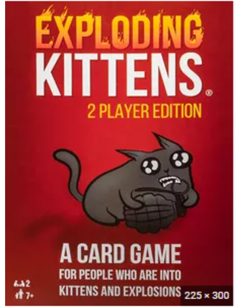 exploding kittins Exploding Kittens 2 Player Edition