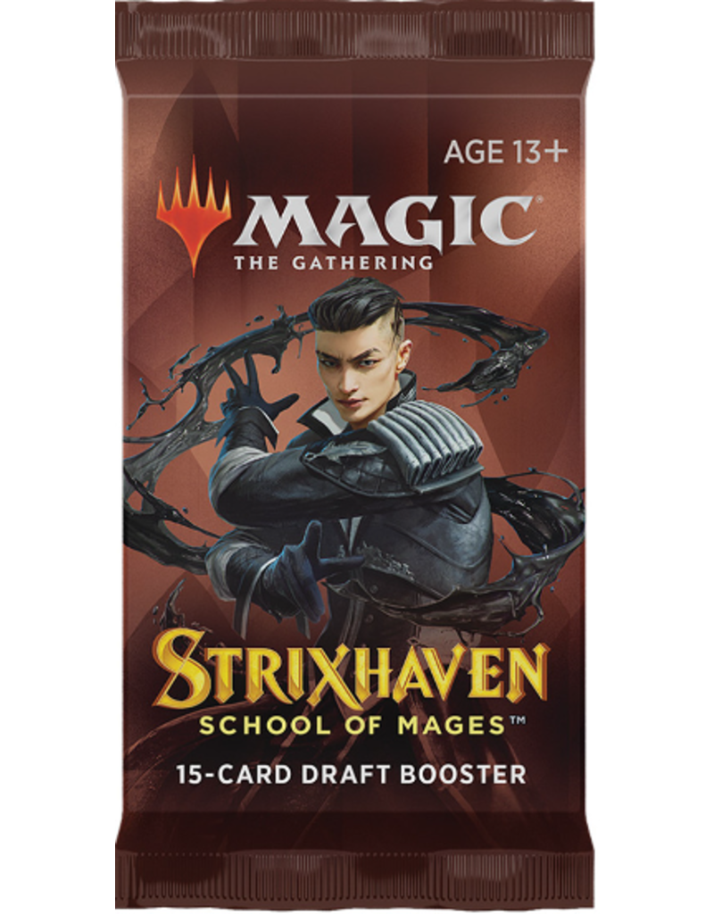 Wizards of the Coast MTG Strixhaven School of Mages Draft Booster