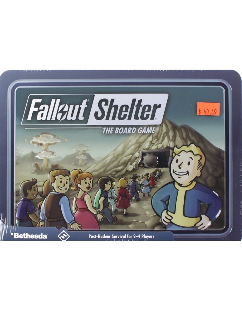 Fantasy Flight Fallout Shelter The Board Game