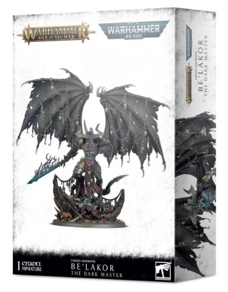 Games Workshop Age of Sigmar WH40k Chaos Daemons Be'Lakor The Dark Master