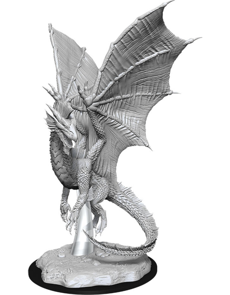 Wizkids D&D Nolzur's - Young Silver Dragon 90036
