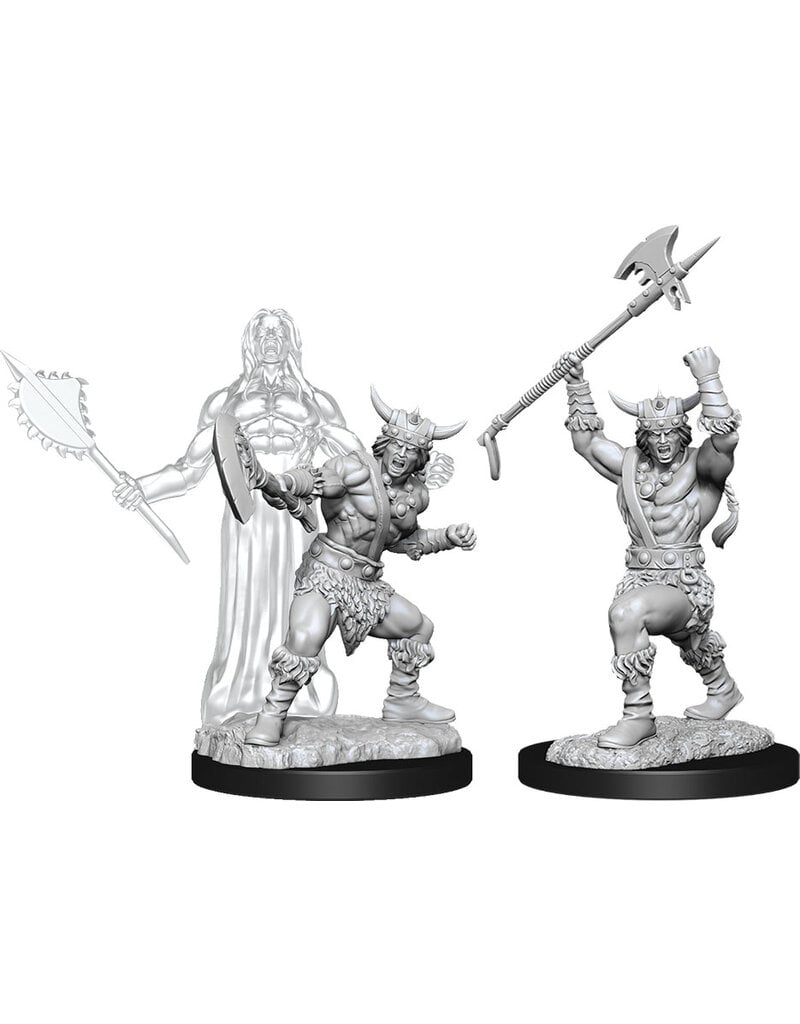 Wizkids D&D Nolzur's - Male Human Barbarian 90007