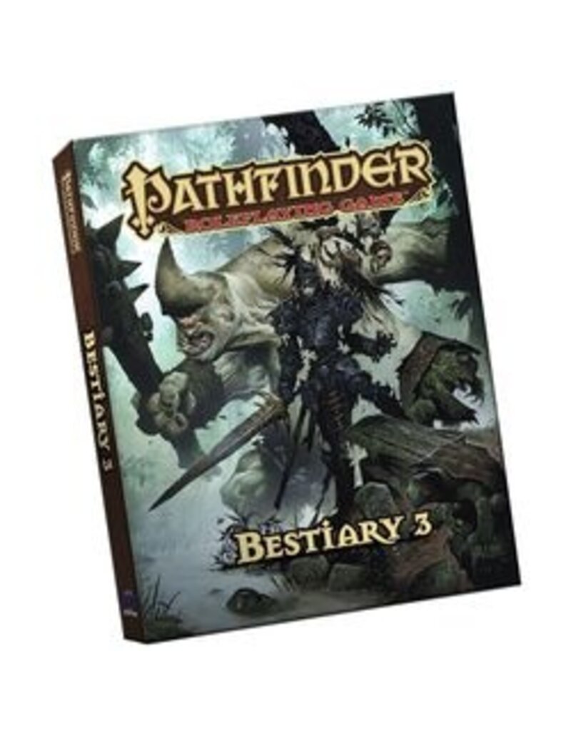 Paizo Pathfinder 2E Bestiary 3 Pocket Edition