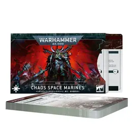 Games Workshop Warhammer 40k Index Chaos Space Marines Datacards