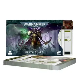 Games Workshop Warhammer 40k Index Death Guard Datacards