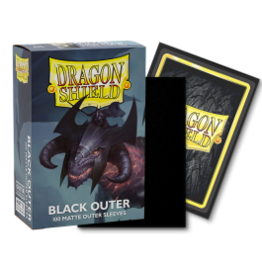 Dragon Shield DP Dragon Shield Black Outer Sleeves 100