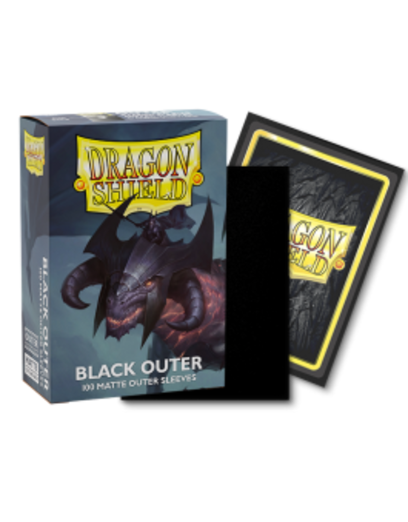 Dragon Shield DP Dragon Shield Black Outer Sleeves 100
