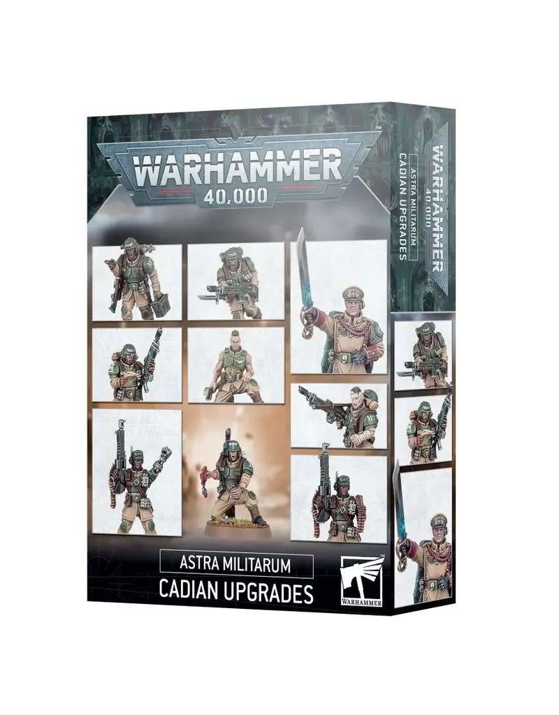 Games Workshop WH40k Astra Militarum Cadian Upgrades