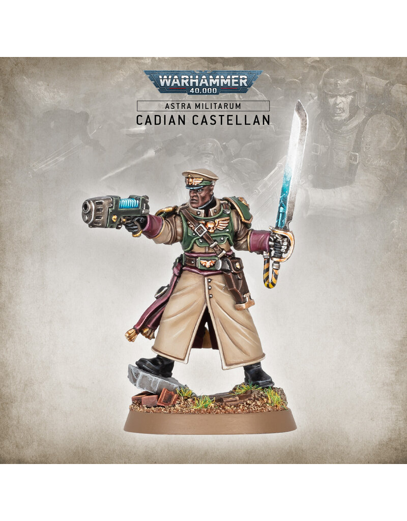 Games Workshop WH40k Astra Militarum Cadian Castellan