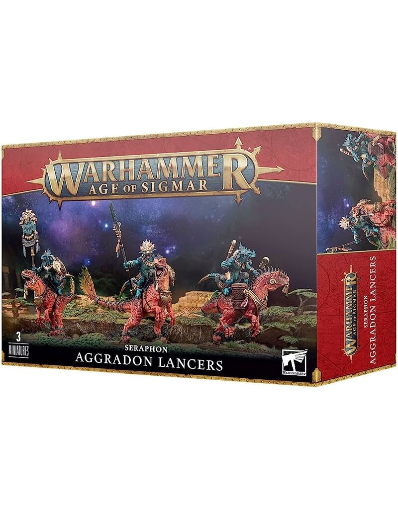 Games Workshop WH AOS Seraphon: Aggradon Lancers