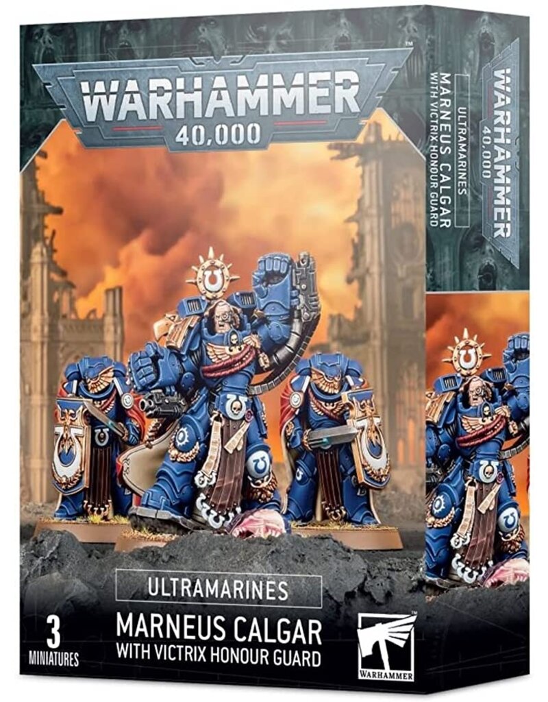 Games Workshop WH40K Marneus Calgar with Victrix Honour Guard