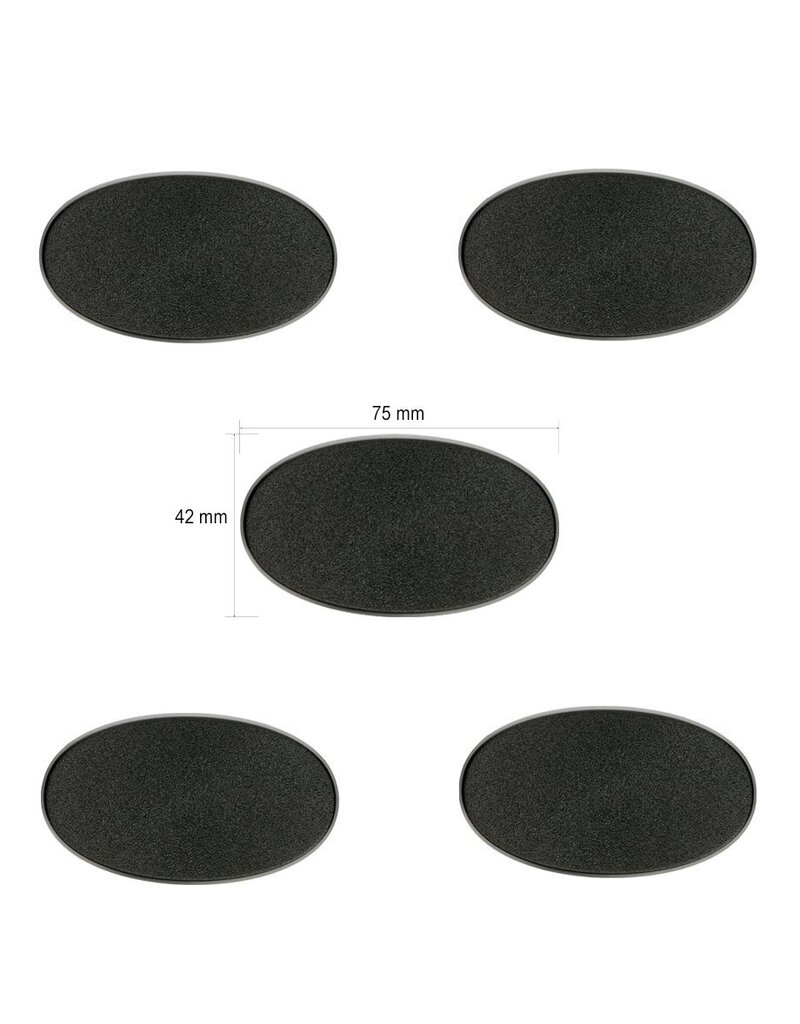 Citadel Citadel 75x42mm Oval Bases