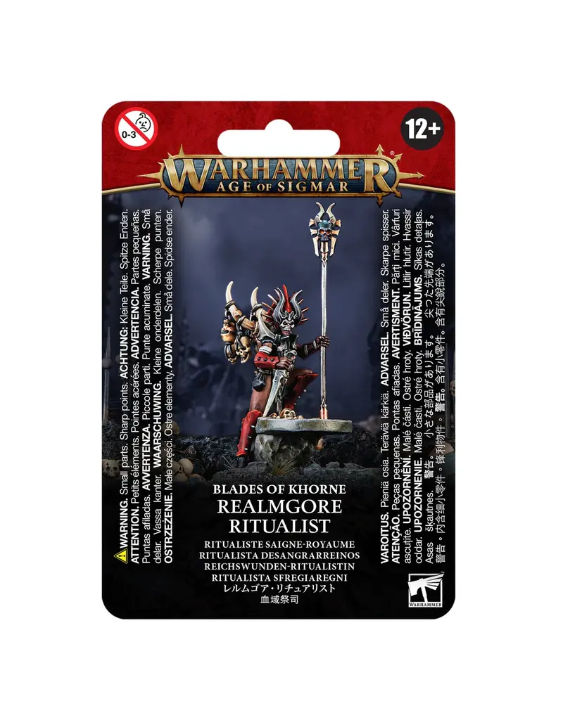 Games Workshop Age of Sigmar Blades of Khorne Realmgore Ritualist