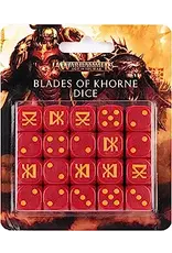 Games Workshop WH AOS Blades of Khorne Dice