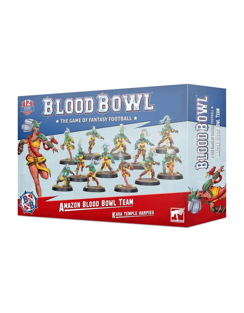 Games Workshop Blood Bowl Amazon Blood Bowl Team