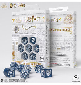 Q-Workshop Dice Harry Potter Ravenclaw Modern Dice Set