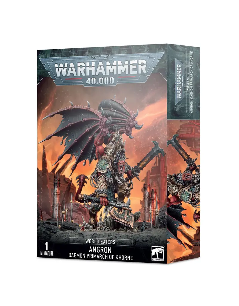 Games Workshop WH40k World Eaters Angron, Daemon Primarch of Khorne