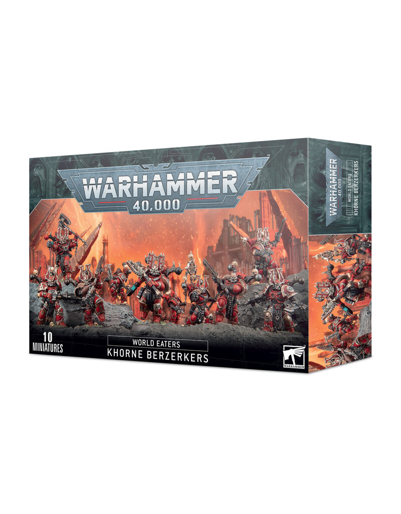 Games Workshop WH40k World Eaters Khorne Berzerkers