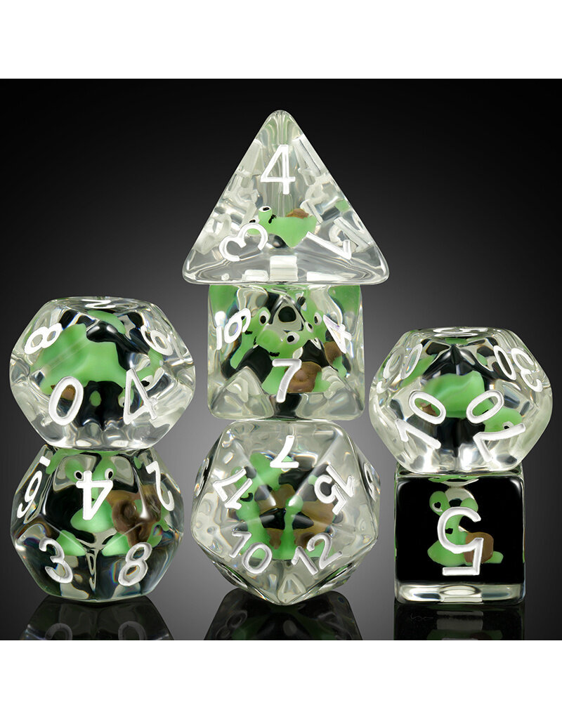 georgetown hobbies Resin Dice Set 7pcs Snail