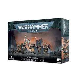 Citadel WH40k Astra Militarum Cadian Command Squad