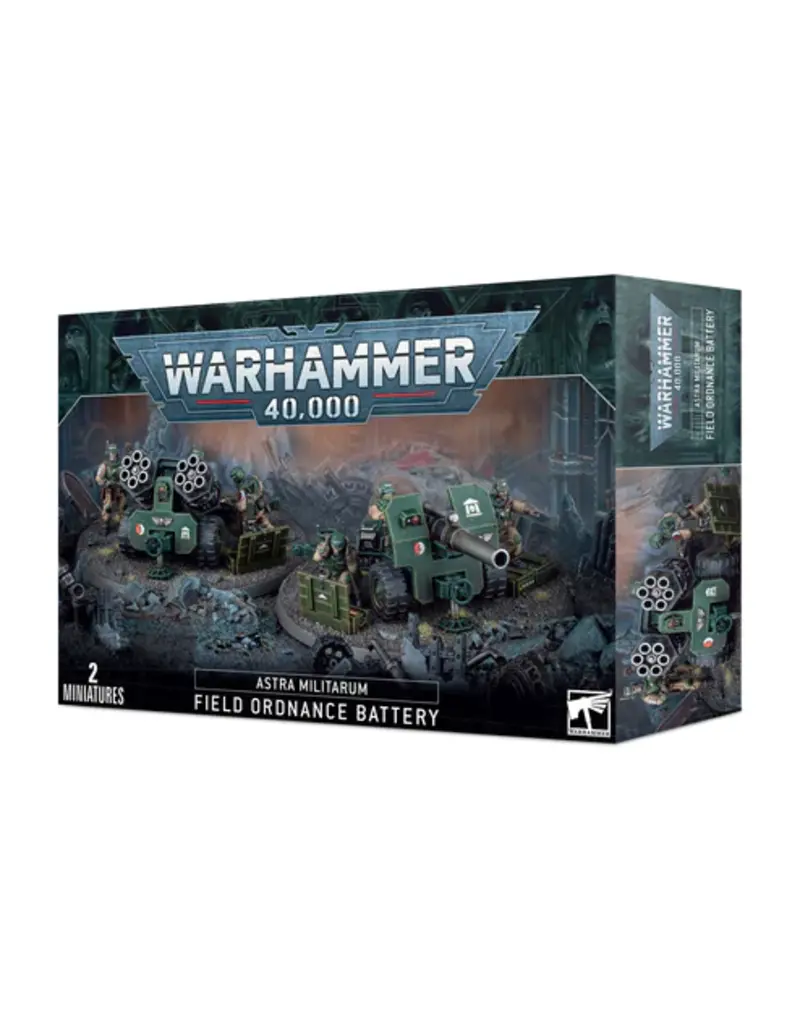 Games Workshop WH40k Astra Militarum Field Ordnance Battery