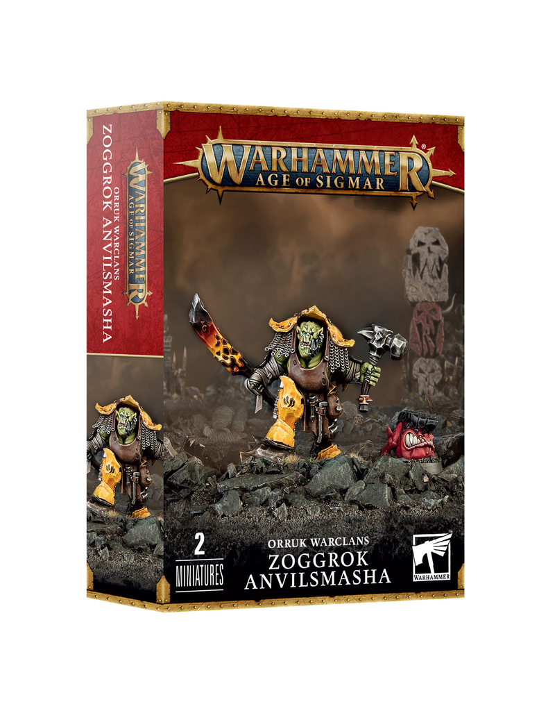 Games Workshop WH AOS Orruk Warclans: Zoggrok Anvilsmasha