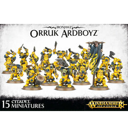 Games Workshop WH AOS Orruk Warclans: Orruk Ardboyz
