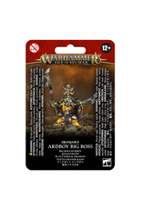 Games Workshop WH AOS Orruk Warclans: Ironjawz Ardboy Big Boss